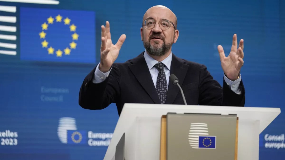 Charles Michel: egyhangú megállapodás született az Ukrajnának szánt támogatásról