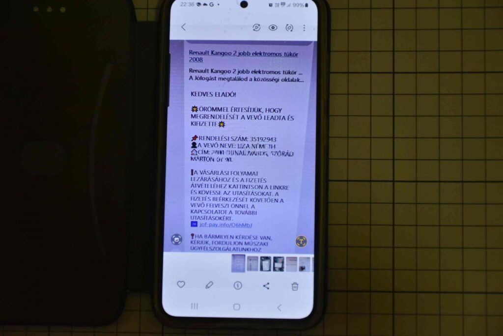 tolnamegyeihirek.hu - Csaló SMS-ekkel próbálják megszerezni a bankkártyaadatokat Tolna vármegyében