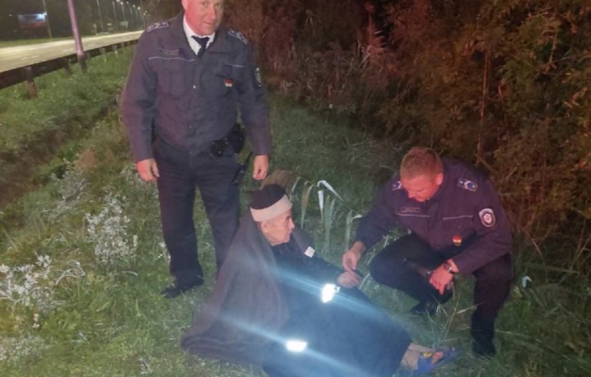 Idős bácsit mentettek meg a rendőrök, aki Szekszárdról tűnt el
