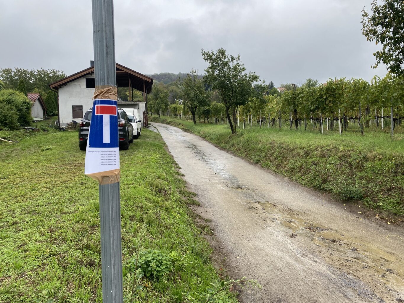 Ideiglenes forgalmirend-változás a Szekszárd Palánki hegyen 