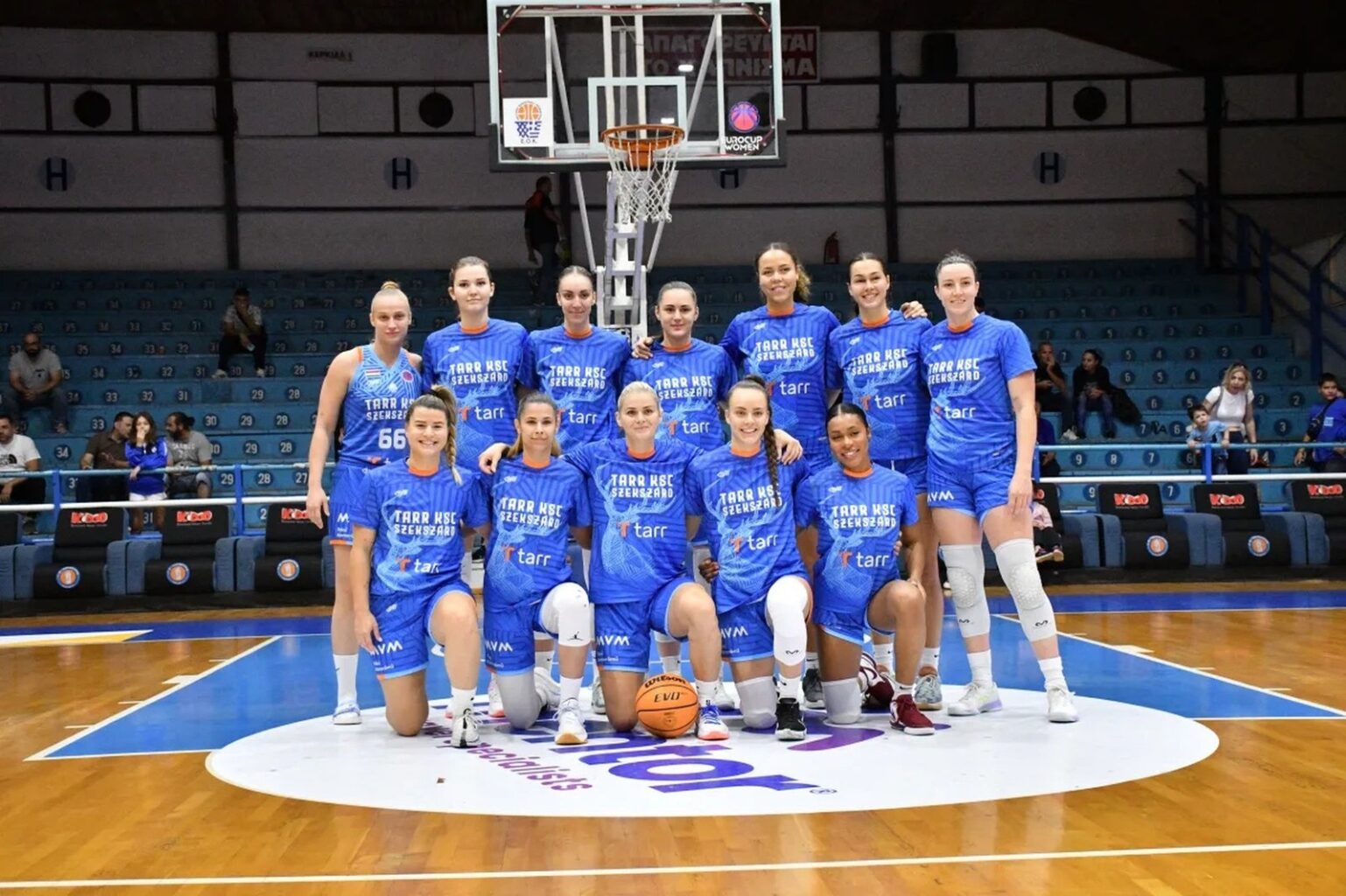 Kiütéses győzelemmel kezdte az Európa-kupát a TARR KSC Szekszárd