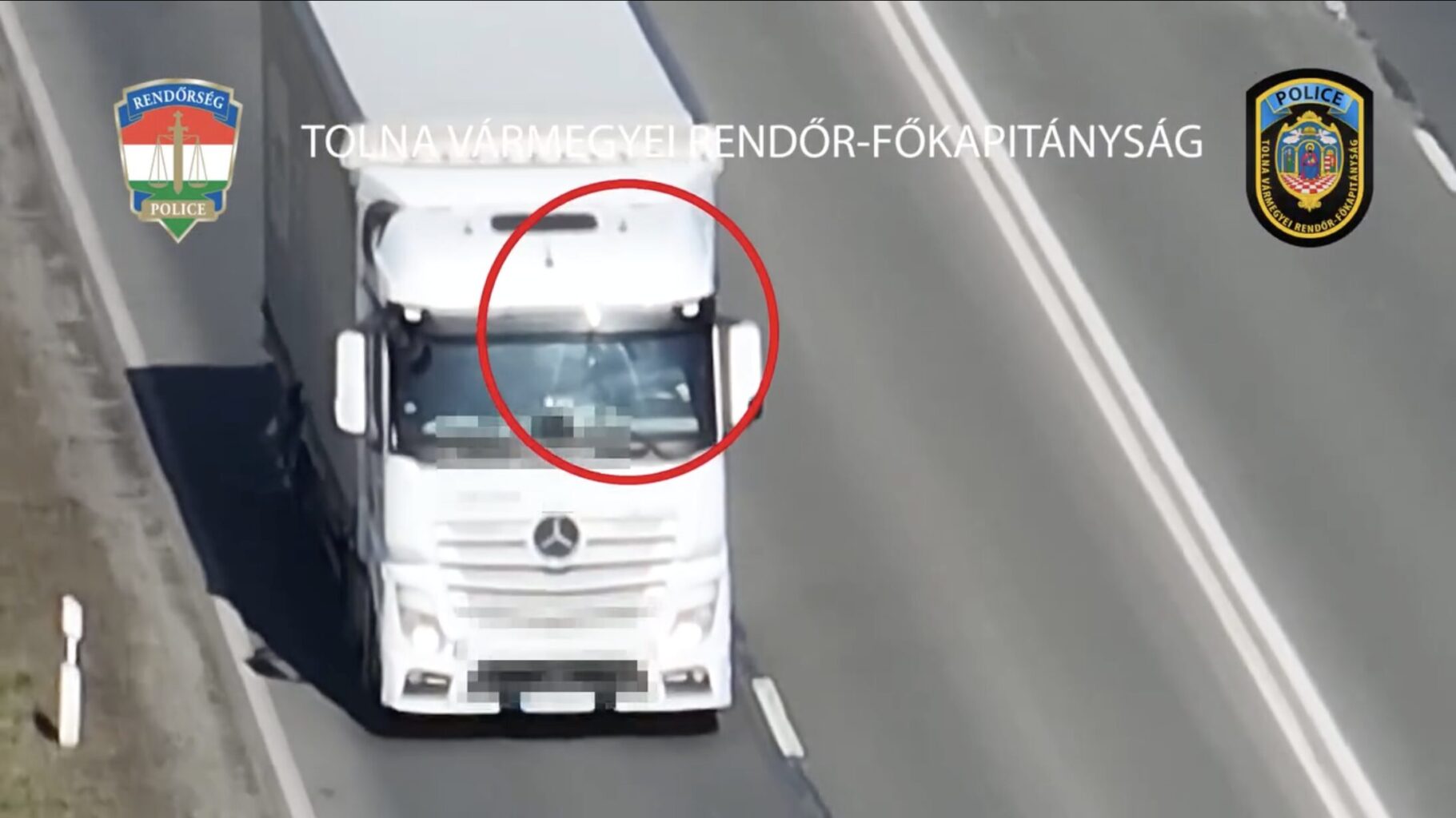 Több kamionos is lebukott Tolna vármegyében