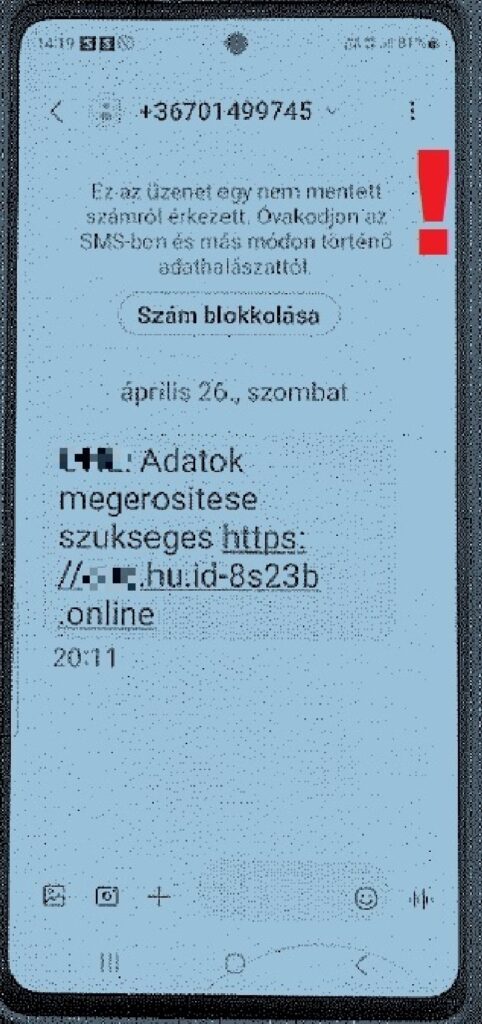 tolnamegyeihirek.hu - Pillanatok alatt visszaéltek az adataikkal - több ezer SMS ment ki a nevükben