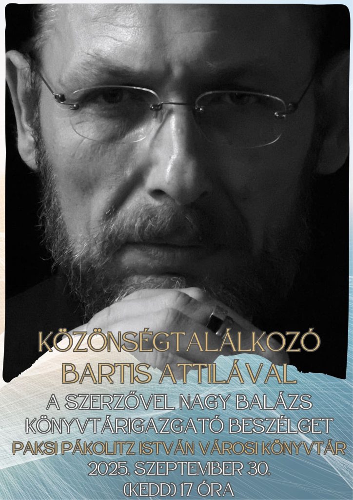 tolnamegyeihirek.hu - Író-olvasó találkozó Bartis Attilával