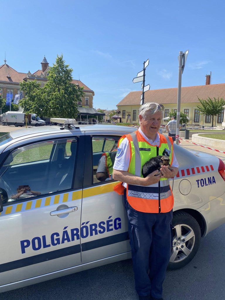 Kutyamentéssel indult a tolnai polgárőrök város napi rendezvénye