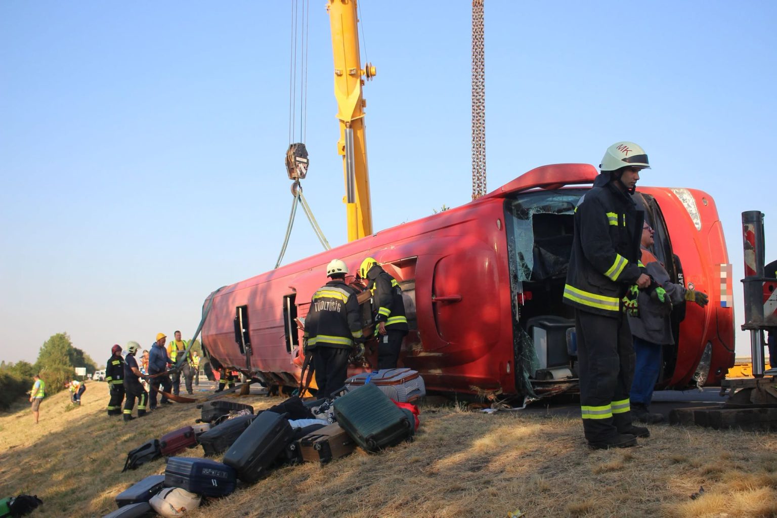 Halálos buszbaleset történt az M3-as autópályán