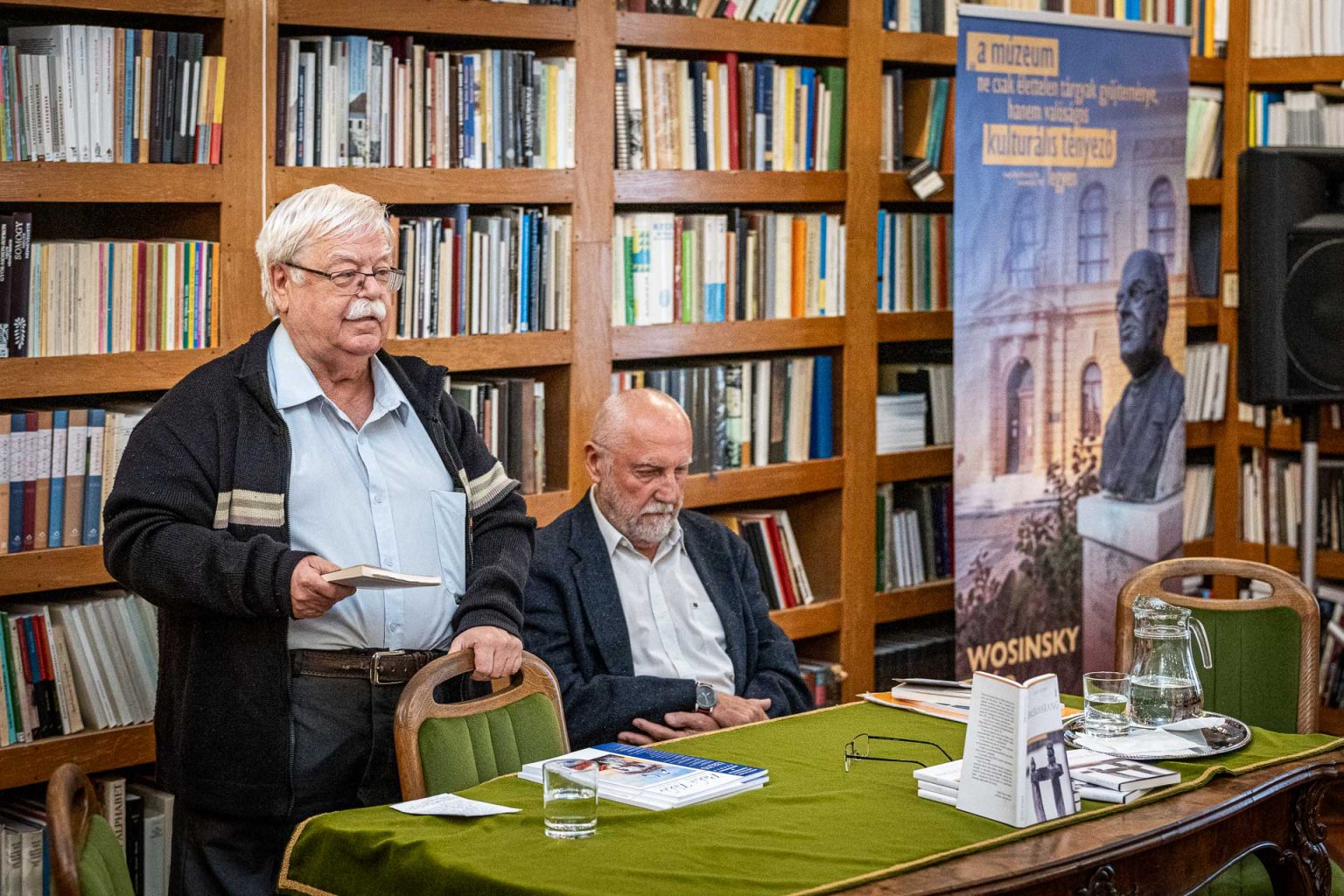 Sárpilisi szerző művét mutatták be a Wosinsky Mór Múzeumban
