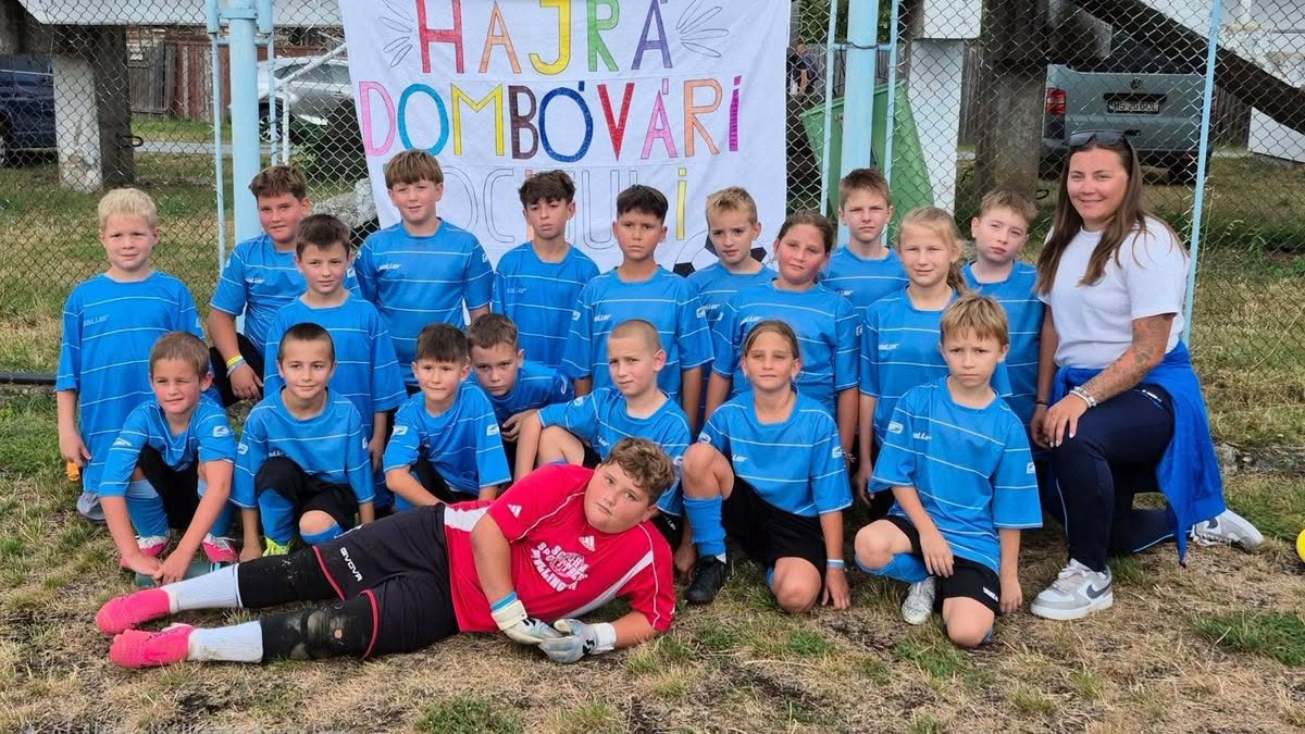 Kitartásból és csapaterőből bizonyítottak a Dombóvári Focisuli sportolói