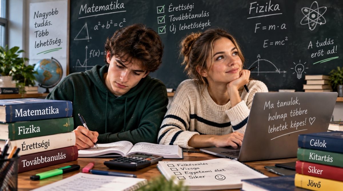 Matematika és fizika az érettségin – Hogyan készüljünk fel úgy, hogy a továbbtanulási lehetőségeink is megmaradjanak?