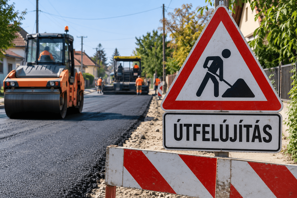 Új részleteket közöltek a simontornyai Temető utca felújításáról – teljes útlezárás is lesz