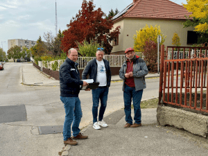 Tovább szépül a paksi lakótelep, ezúttal az Alkotók útján újul meg két járdaszakasz