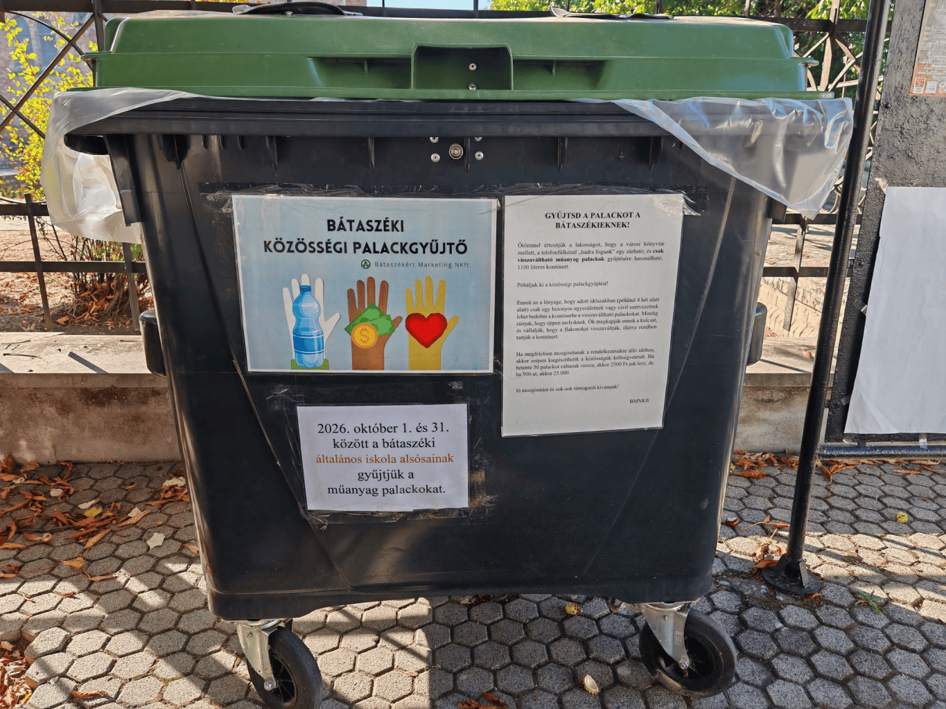 Újból összefog a város, októberben a kisiskolásoknak gyűjtenek Bátaszéken
