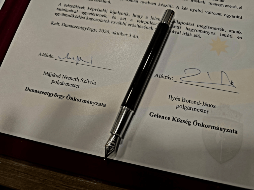tolnamegyeihirek.hu - Jubileum Dunaszentgyörgyön: testvértelepülésével ünnepelt a község
