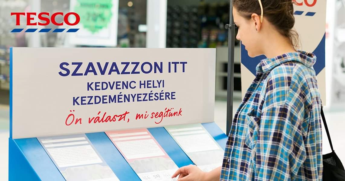 Több mint egymillió forint közösségi támogatás gyűlt össze Tolna megyének a Tesco adománygyűjtése révén