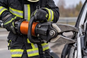 Kisteherautó borult fel Hőgyésznél, motorolaj szivárgott a járműből